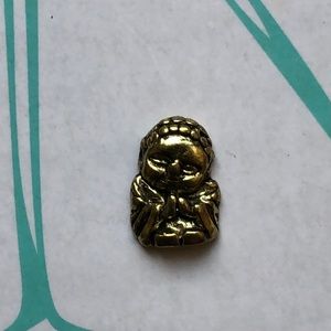Gold Buddha‎ Charm